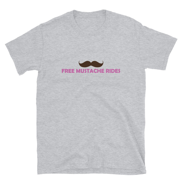Free Mustache Rides - T-Shirt